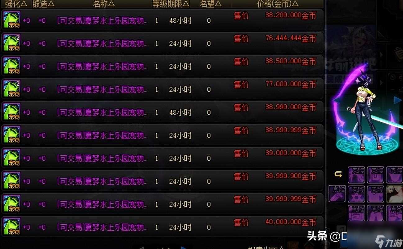 dnf新版本什么时候出 dnf新版本物价有什么全新变化 2023推荐