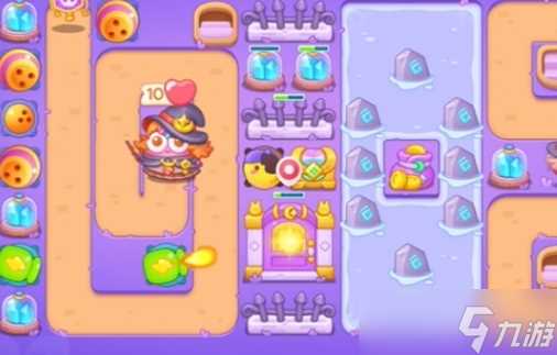 保卫萝卜4阿波与魔法宝藏第97关通关攻略