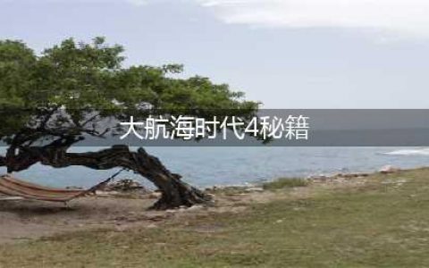 《大航海时代4威力加强版HD》新手攻略 新手实用注意事项分享(大航海时代4秘籍)