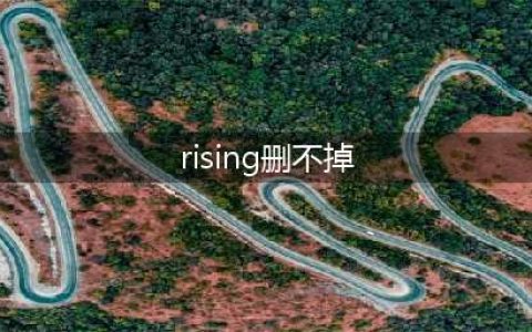 《vrising》删存档方法分享(rising删不掉)