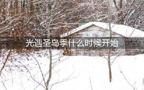 《光遇》圣岛季什么时候上线 圣岛季上线时间介绍(光遇圣岛季什么时候开始)