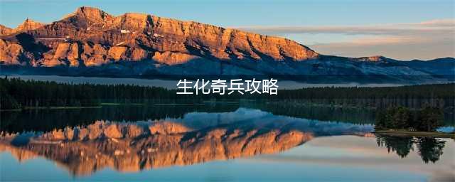 《生化奇兵》系统须知全攻略(生化奇兵攻略)