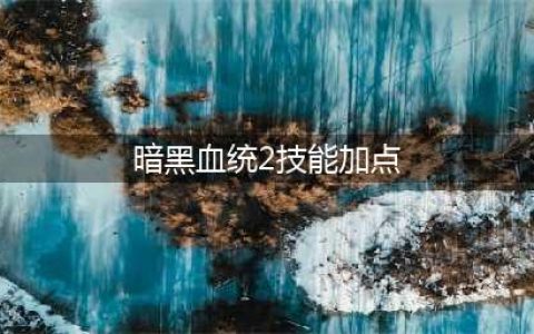 《暗黑血统2》 天赋技能介绍(暗黑血统2技能加点)