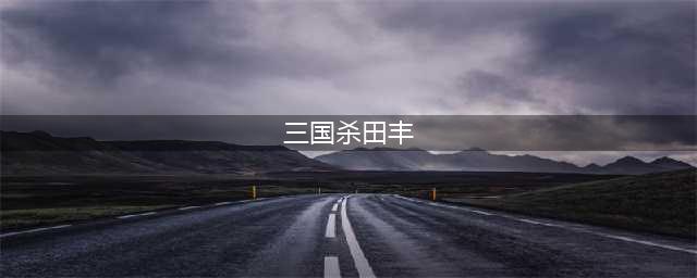 《三国杀》田丰技能属性一览 田丰怎么样(三国杀田丰)