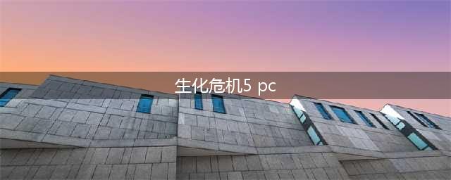 《生化危机5》PC版要什么配置 PC版配置要求表一览(生化危机5 pc)