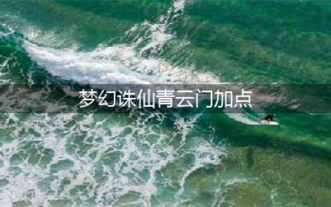 《梦幻新诛仙》青云门加点如何加 青云门技能属性加点分享(梦幻诛仙青云门加点)