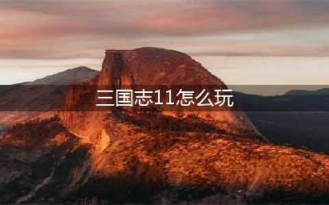 《三国志11威力加强版》251刘虞初始玩法心得 251刘虞如何开局(三国志11怎么玩)