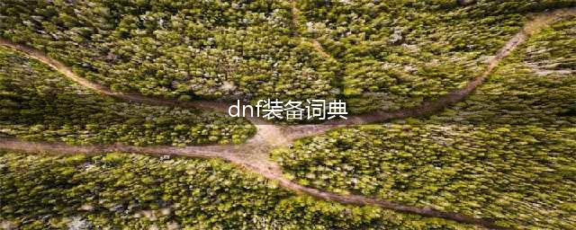 《DNF》武器怎么幻化 武器幻化功能介绍(dnf装备词典)