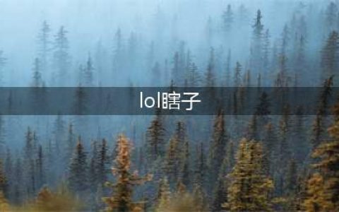 英雄联盟瞎子叫什么名字(lol瞎子)