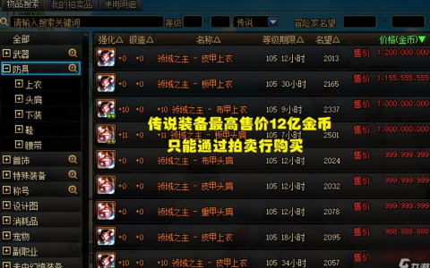 DNF传说装备能有多厉害 DNF传说交易有什么改动  每日一条