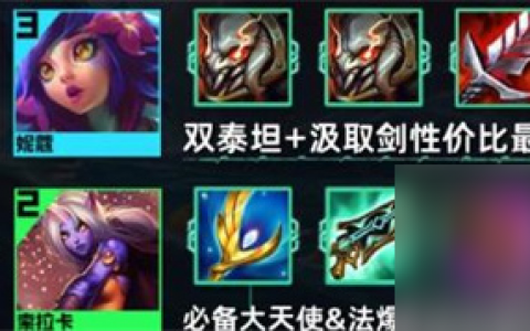 金铲铲之战S9.5堡垒妮蔻阵容怎么玩 金铲铲之战S9.5堡垒妮蔻阵容玩法介绍