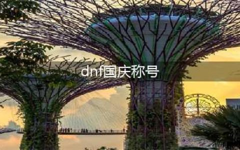 《DNF》2020国庆称号有什么 2020国庆称号汇总一览(dnf国庆称号)