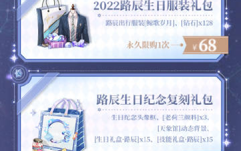 时空中的绘旅人陆沉生日服装礼包价格是多少