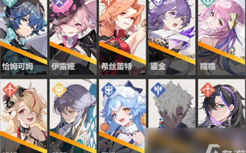 《依露希尔》星晓角色介绍 强势角色推荐