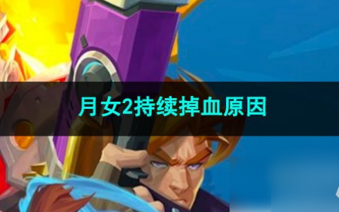 火炬之光无限为什么自己掉血 月女2持续掉血原因介绍