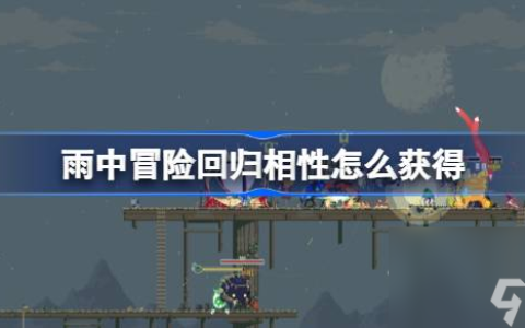 雨中冒险回归相性怎么获取 雨中冒险神器相性获取方法介绍