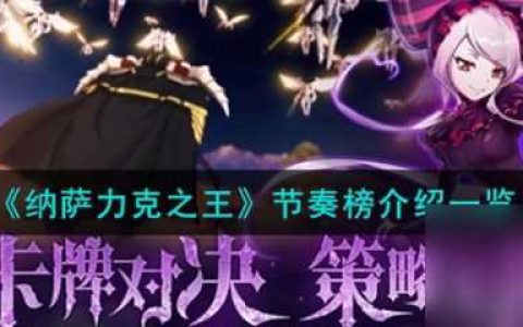 纳萨力克之王节奏榜介绍 具体介绍