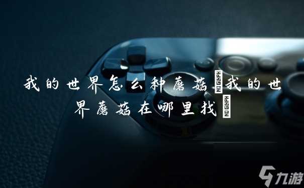 我的世界怎么种蘑菇 我的世界蘑菇在哪里找