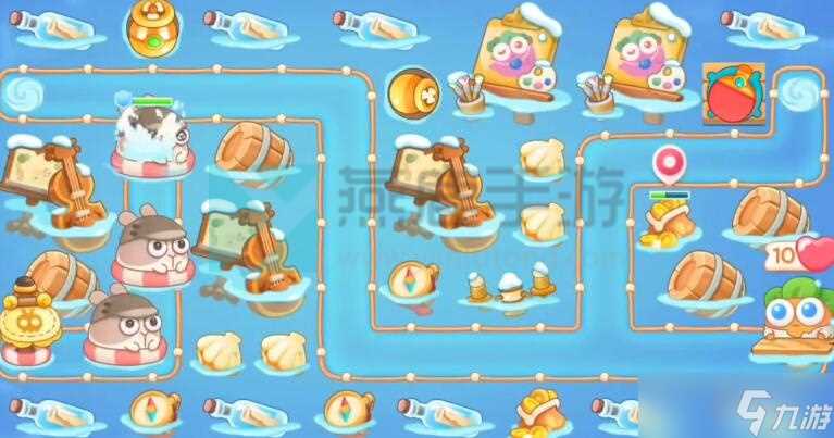 保卫萝卜4暖暖汤泉第2关图文攻略