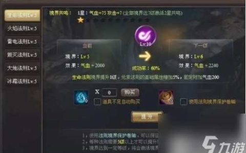 战斗法则怎么强化 战斗法则强化技巧