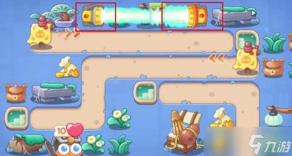 《保卫萝卜4》阿波道长第2关完美过关步骤