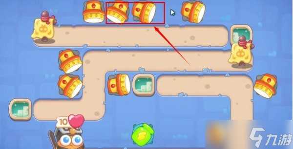 《保卫萝卜4》阿波道长第2关完美过关步骤