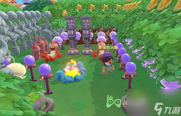 好看美观的公共装修图 摩尔庄园手游公共区域布置