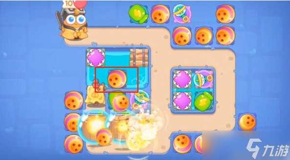 《保卫萝卜4》阿波道长第39关完美过关步骤