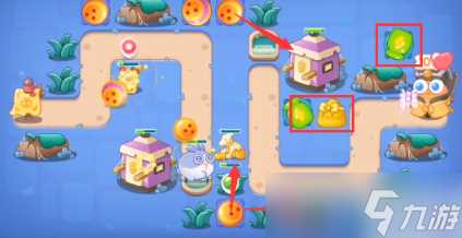 《保卫萝卜4》阿波道长第38关完美过关步骤