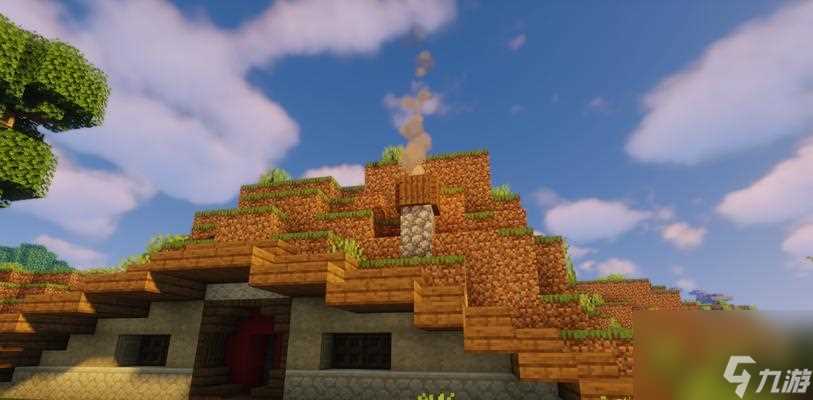 我的世界游戏农村式烟囱房制作攻略