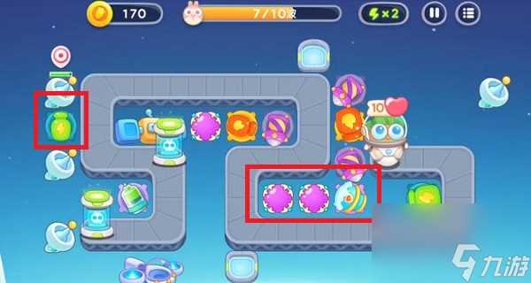 保卫萝卜4太空穿越第6关怎么过_保卫萝卜4太空穿越第6关攻略大全