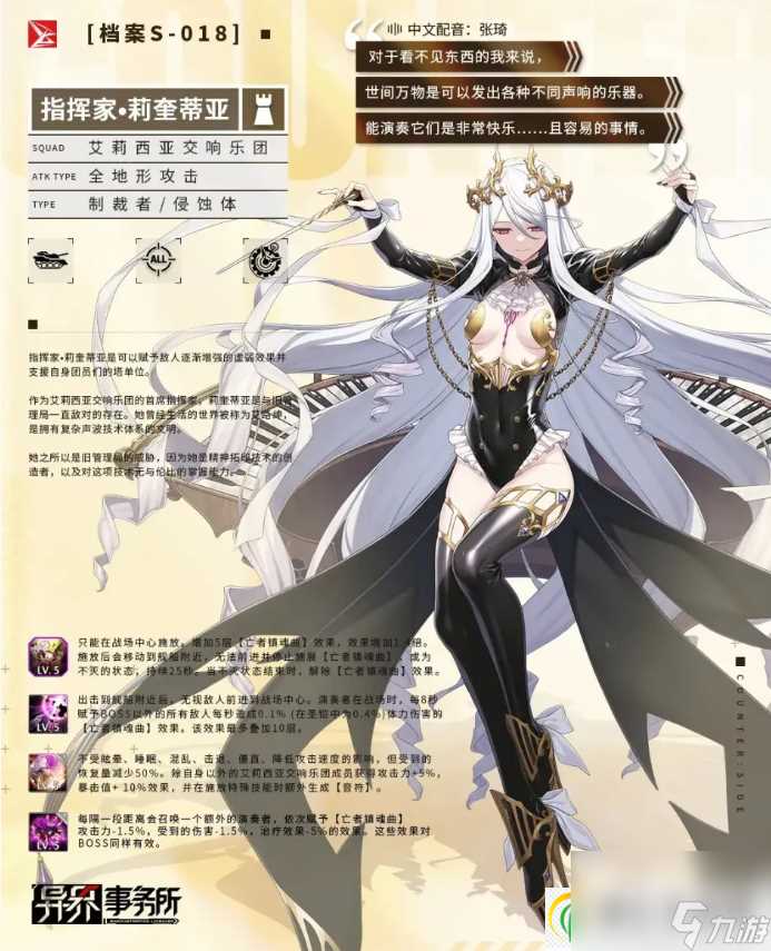 异界事务所制裁者莉奎蒂亚技能怎么使用 异界事务所制裁者莉奎蒂亚技能使用攻略