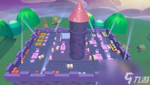 蛋仔派对捉迷藏狼堡从哪进