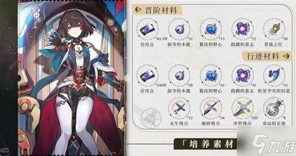 崩坏星穹铁道雪衣培养材料大全 雪衣养成所需资源介绍