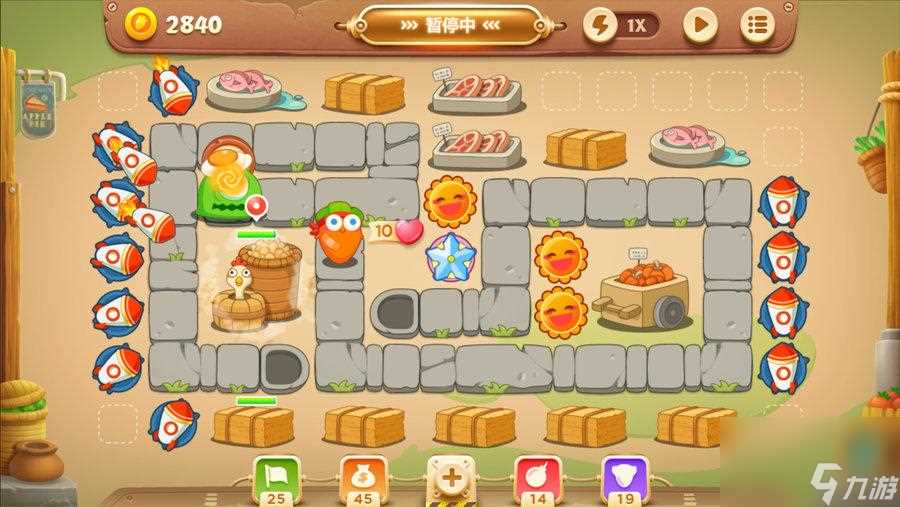 保卫萝卜3第45关怎么过 保卫萝卜3第45关详细图文攻略