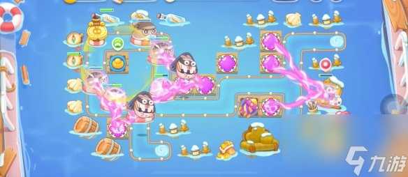 保卫萝卜4暖暖汤泉第17关攻略