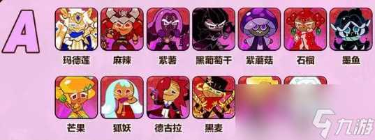 冲呀饼干人王国饼干排行榜