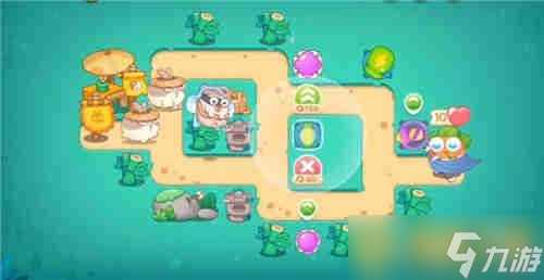 《保卫萝卜4》卧兔藏龙第26关/金萝卜/清道具办法