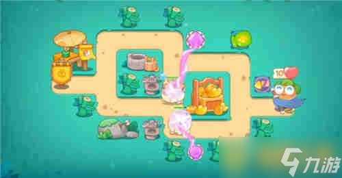 《保卫萝卜4》卧兔藏龙第26关/金萝卜/清道具办法