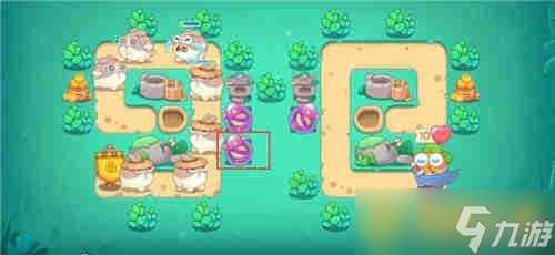 《保卫萝卜4》卧兔藏龙第28关炮塔放置顺序 详细图文步骤推荐