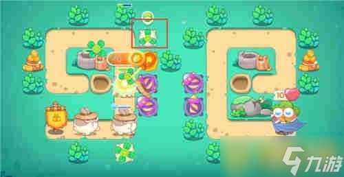 《保卫萝卜4》卧兔藏龙第28关炮塔放置顺序 详细图文步骤推荐