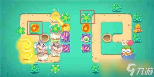 《保卫萝卜4》卧兔藏龙第28关炮塔放置顺序 详细图文步骤推荐