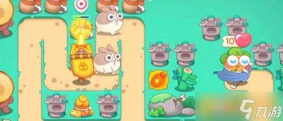 《保卫萝卜4》卧兔藏龙第24关全清金萝卜打法 怎么快速过关