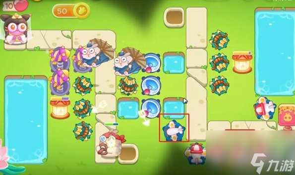 保卫萝卜4白萝卜传奇第49关怎么过