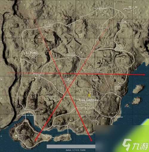 绝地求生沙漠地图全图 P城资源分布及玩法技巧  已解决