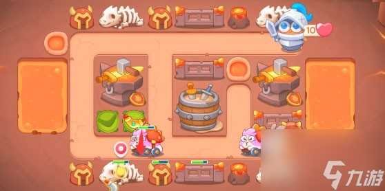 保卫萝卜4饿龙传说第52关怎么过