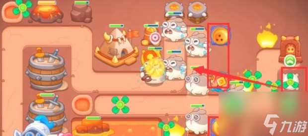 保卫萝卜4饿龙传说第54关怎么过