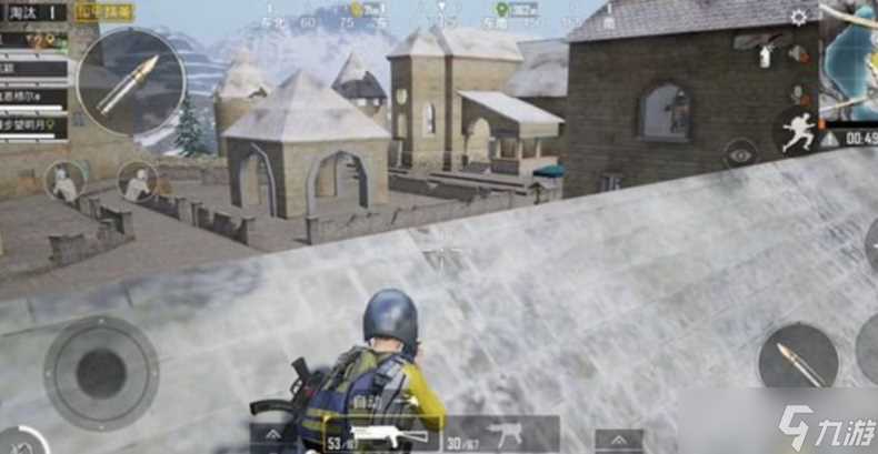 《和平精英》雪地城堡怎么打