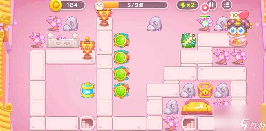 保卫萝卜4秋妃传91关攻略