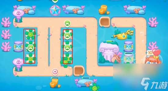 保卫萝卜4海的闺女第12关通关攻略